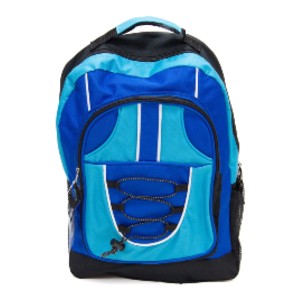 17" Lace Blue/Black Backpack
