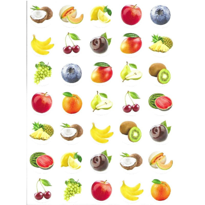 fruit Stickers 10-Sheets