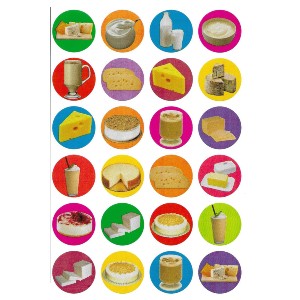 Dairy Stickers 10-Sheets