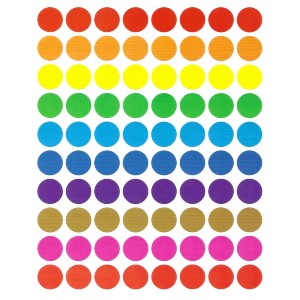 1/2" Coding Assorted Stickers 25-Sheets