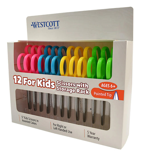 Westcott Kids Scissors, Pointed Tip