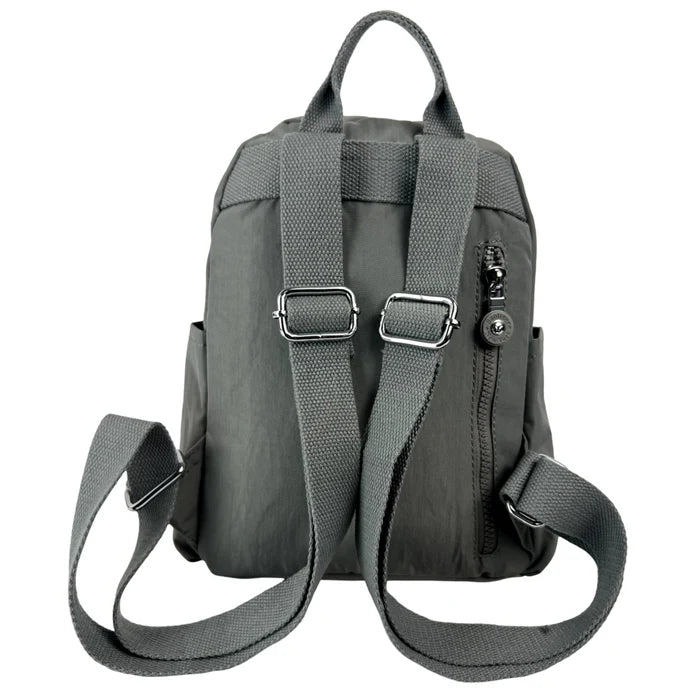B-B 8644-Backpack-Light Grey 11"