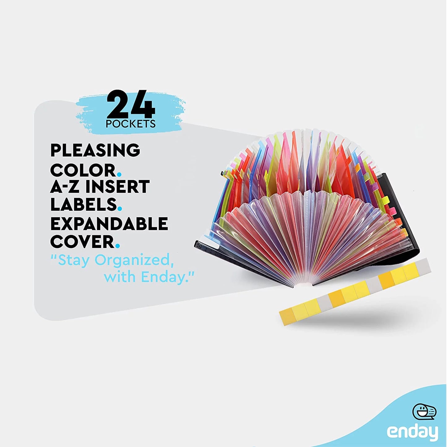 24-Pocket Accordion Folder
