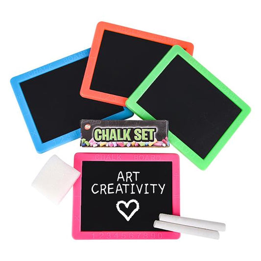 Neon Chalkboard Set 12 Pcs