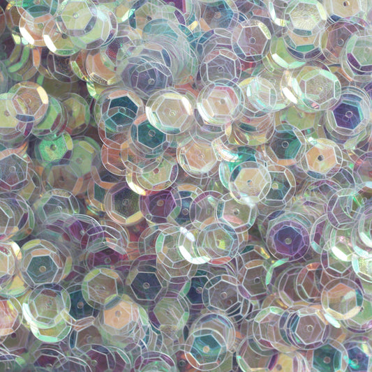 Sequins 8mm 200/Pkg Iridescent