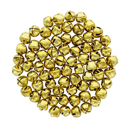 Gold Jingle Bells 50/Pk.