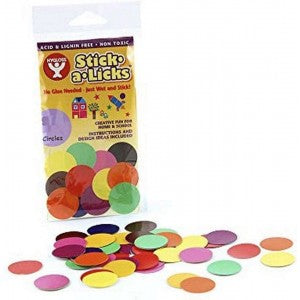 Stick-A-Licks 1" Circles, Pack of 2400