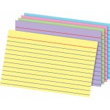 Index Cards, 4" x 6", Rainbow, Pack Of 100