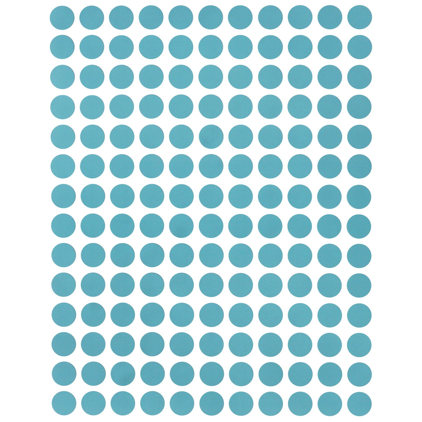 Color Coding Labels 10mm 1/4" Light Blue 32 sheets/pk 4,928 Stickers