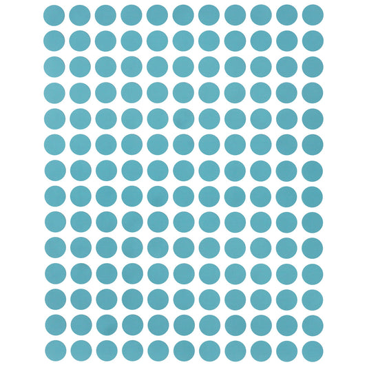 Color Coding Labels 10mm 1/4" Light Blue 32 sheets/pk 4,928 Stickers
