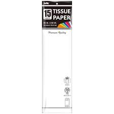 White Tissue Paper, 20x20" 15ct