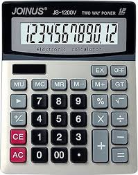 Big Size 12 Digit Solar Desktop Calculator for Office