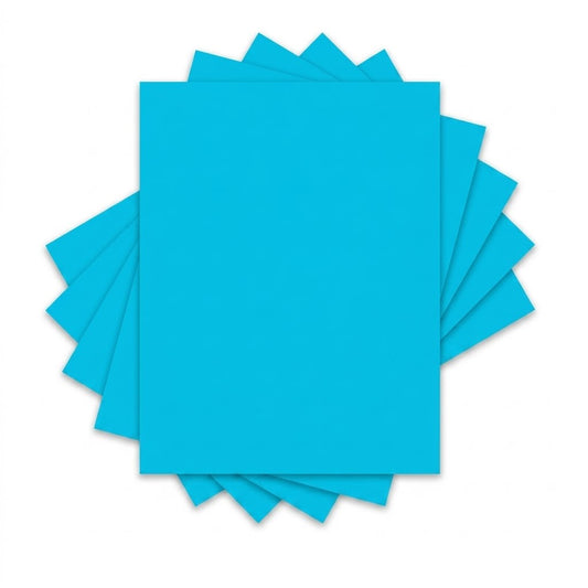 #65 Cardstock Paper 8-1/2 x 11 250 Sheets Lunar Blue