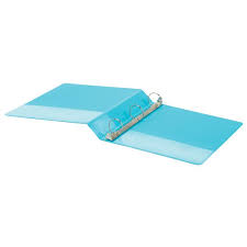 3-Ring Durable View Binder, 2" Round Rings, Jeweler Blue