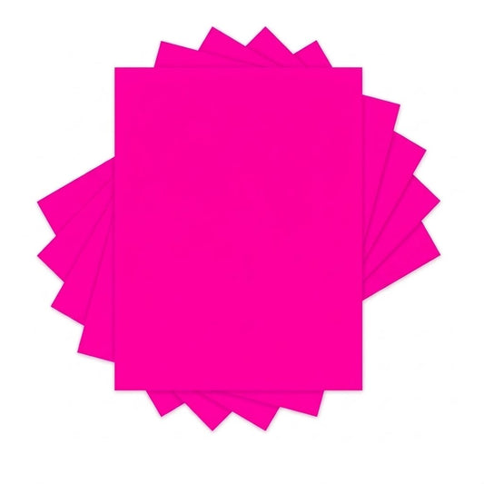 #65 Cardstock Paper 8-1/2 x 11 250 Sheets Fireball Fuchsia