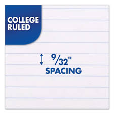 Mead Spiral Notebook, 8" x 11", 1 Subject, College Ruled, 200 Pages (100 Sheets), Color may Vary