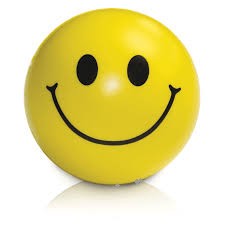 Smiley Face Stress Ball, 12 pcs