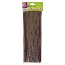Pipe Cleaner (Chenille Stems) 12" X 6 100 Pieces Brown