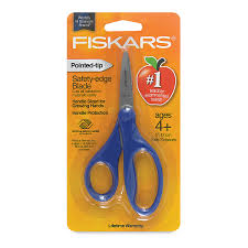Fiskars 5" Point-Tip Kids Scissors Color may vary