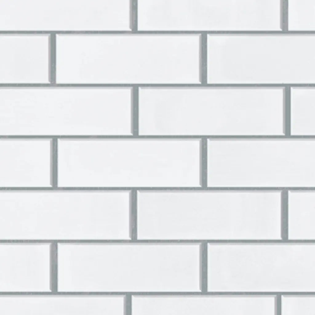 Design Fadeless Paper Roll 47.25" x 50' White Subway Tile