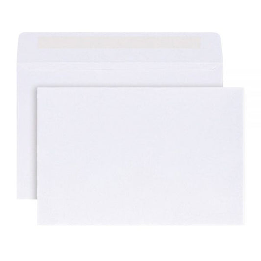 6" x 9" Catalog Envelopes, Booklet, Gummed Seal, White, Box Of 100