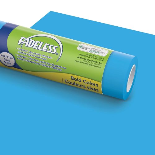 Fadeless Paper Roll 48" x 12' Brite Blue