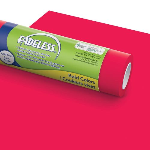 Fadeless Paper Roll 48" x 50' Flame Red
