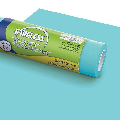 Fadeless Paper Roll 48" x 50' Lite Blue