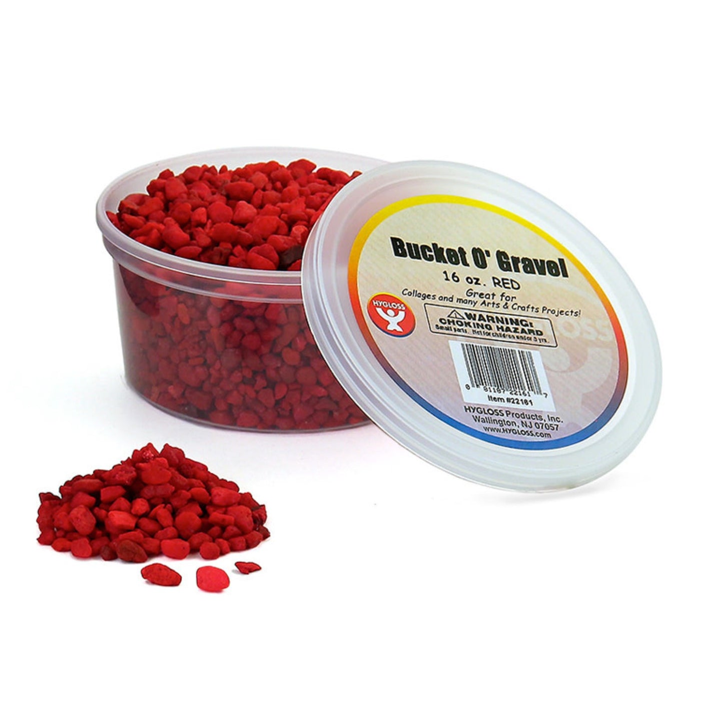 Gravel Red, 1 lb Bucket