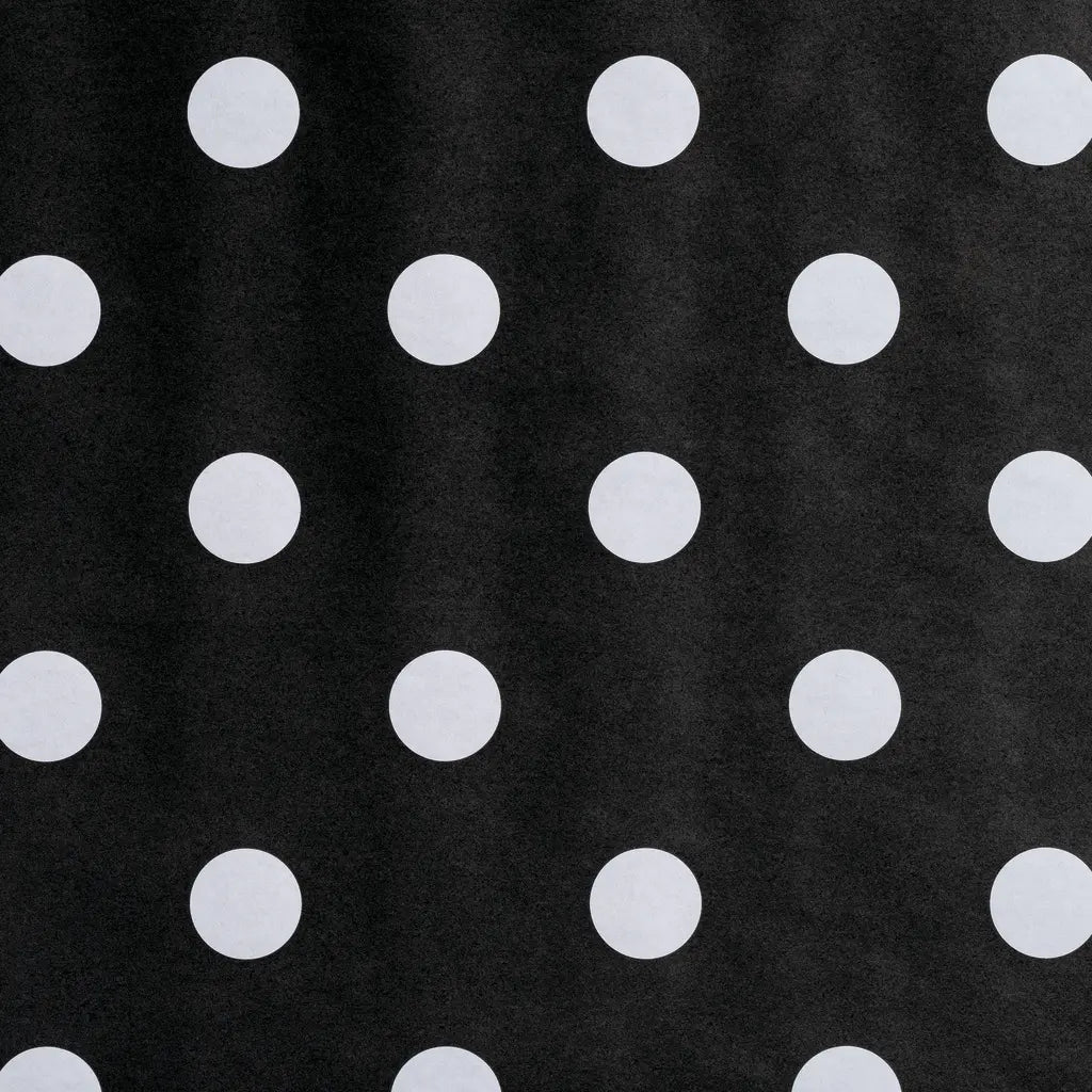 Design Fadeless Paper Roll 48" x 50' Classic Dots Black & White