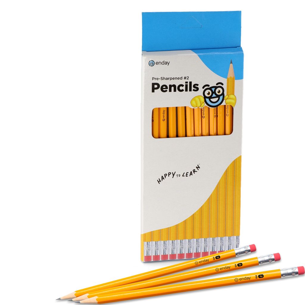 ENDAY #2 Premium Pre-Sharpened Pencil (12/Pack)