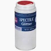 1lb Glitter Shaker Can Clear