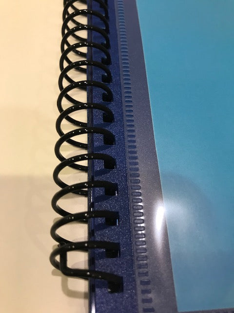 10 Pocket Poly Organizer with Front Insert Color May Vary