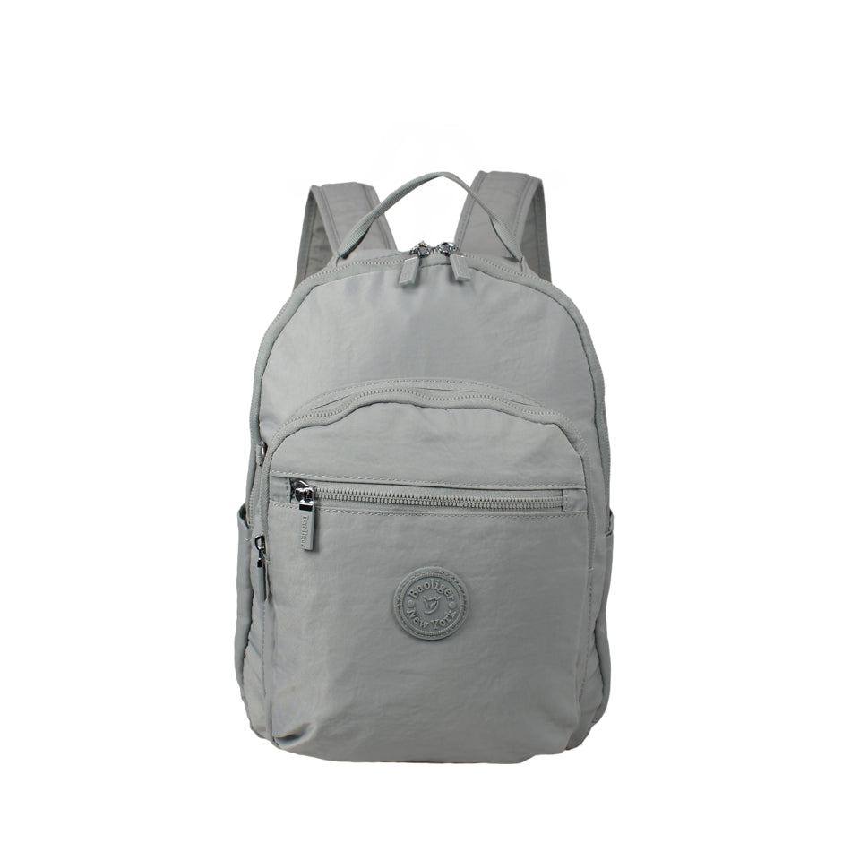 B-B 8663-Backpack-Grey 13"