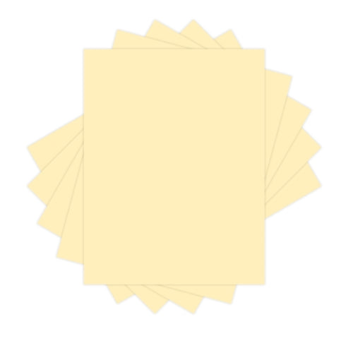 #67 Cardstock Paper 8-1/2 x 11 250 Sheets Canary