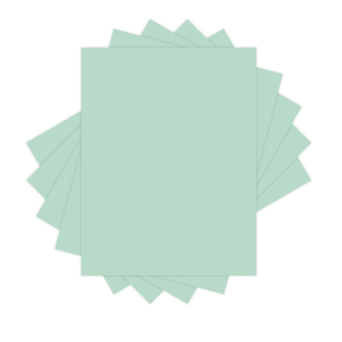 #67 Cardstock Paper 8-1/2 x 11 250 Sheets Light Green