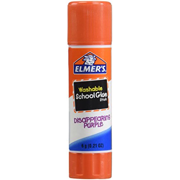 Elmer's Disappearing Purple School Glue Sticks, 0.21 oz Each