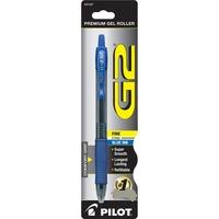 Pilot G-2 Retractable Gel Pens, Fine Point, 0.7 Mm, Blue