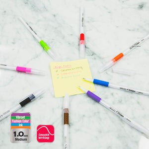 8 Color Prima Stick Pen w/ Cushion Grip