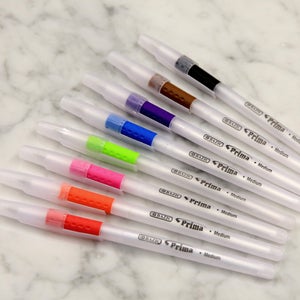 8 Color Prima Stick Pen w/ Cushion Grip