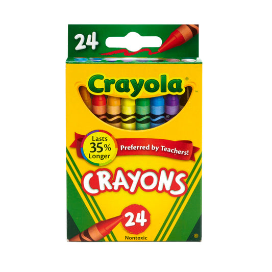 Crayola Classic Color Crayons, 24 Colors/Pack