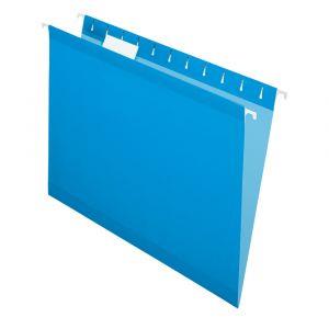 Hanging File Folders, Blue 25 Pack