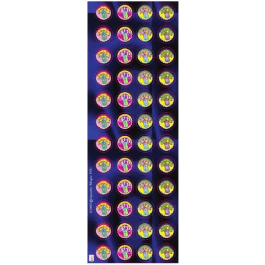 Tzedaka Circle Stickers 6-Sheet pack