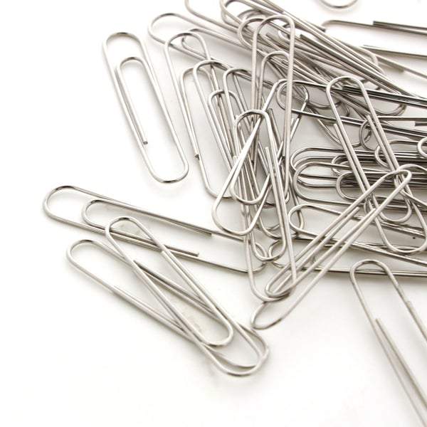 Large Paper Clips 10 packs of 100, totals 1000,