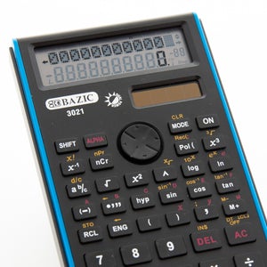Scientific Calculator 240 Function Fancy Color w/ Slide-On Case