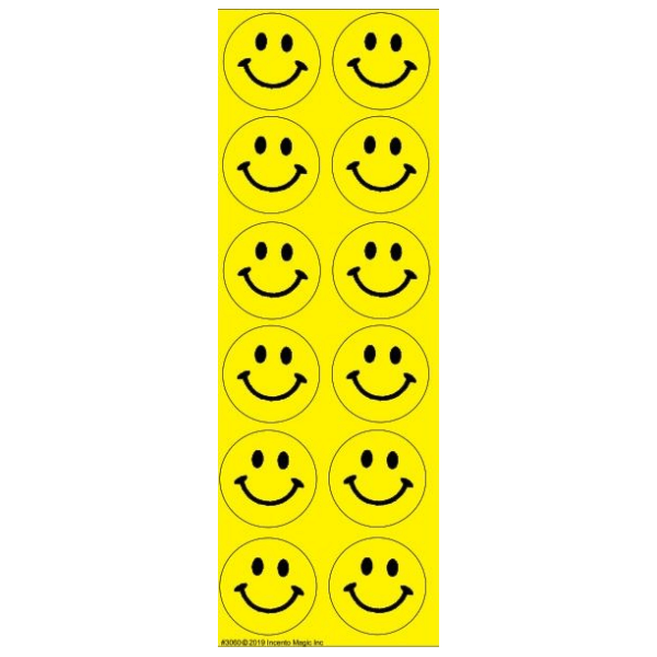 Smiley Circle Stickers (Large)