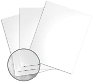 #80 Cover Gloss Copy Paper, 8-1/2 x 11 250 Sheets White