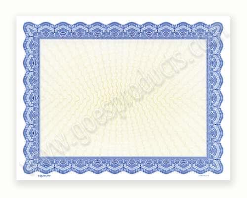 20lb Diploma Paper Blue Each