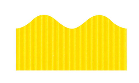 Bordette Scalloped Decorative Border, 2-1/4" x 50' Canary