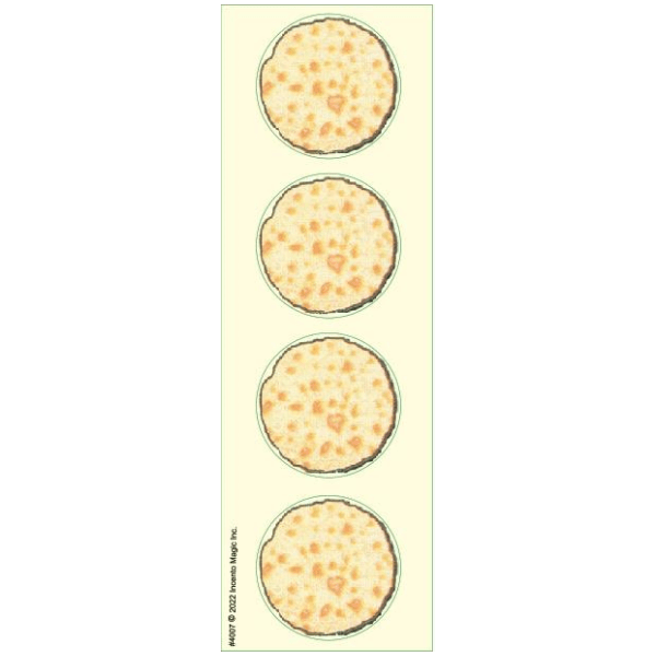 Matzah Circle Stickers (X-Large)